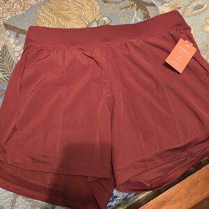 Tek Gear Women's Burgundy Athletic Shorts